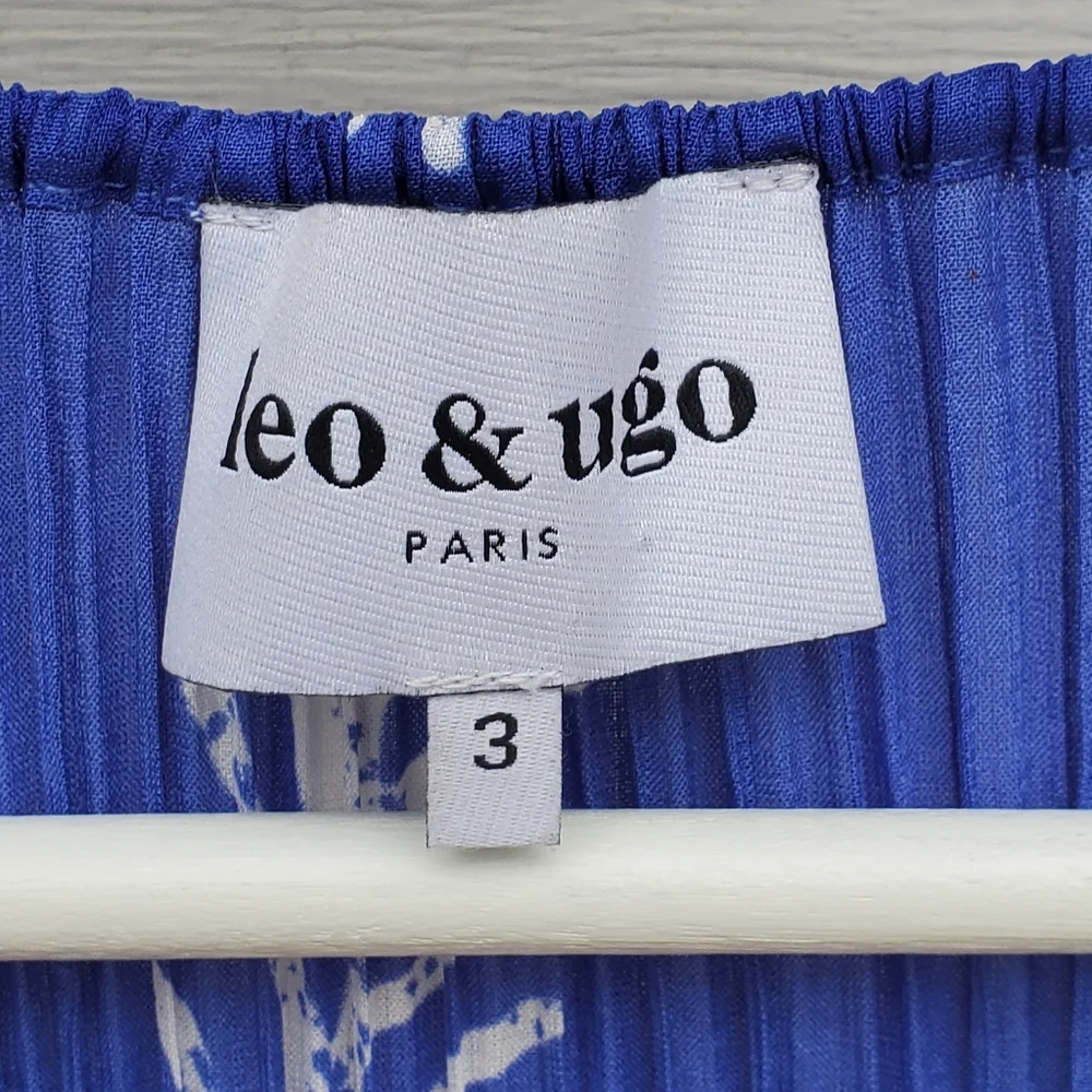 Leo & Ugo Paris Bold Print Midi Dress - Picture 5 of 7